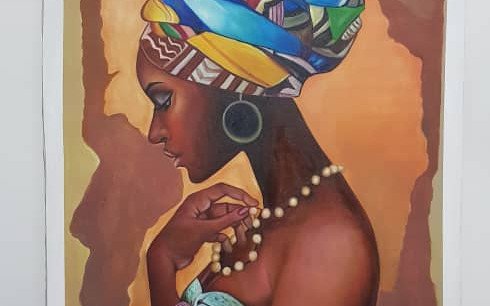 Oil painting of hyper realism